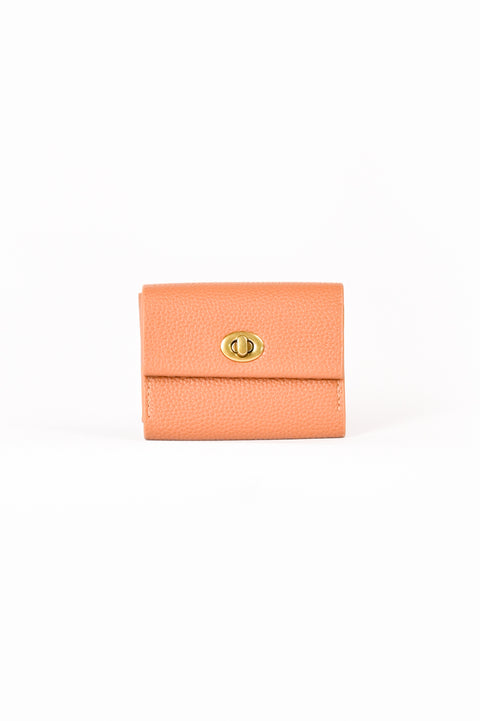 MINI WALLET WITH TWIST LOCK