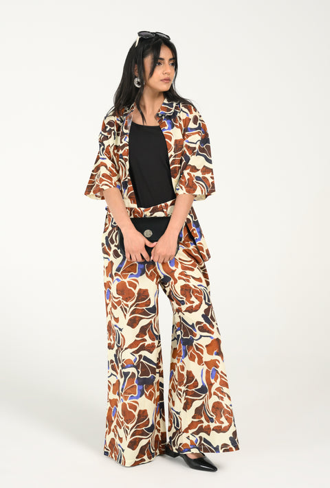 PRINTED BUTTON DOWN