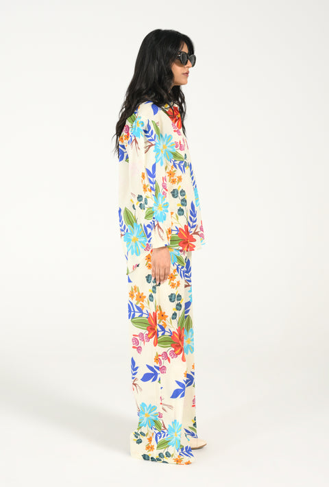 PRINTED FLORAL TOP
