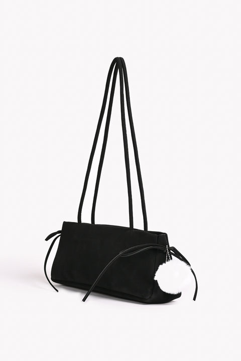 ELONGATED TRAPEZE SHOULDER BAG