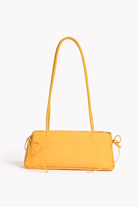 ELONGATED TRAPEZE SHOULDER BAG