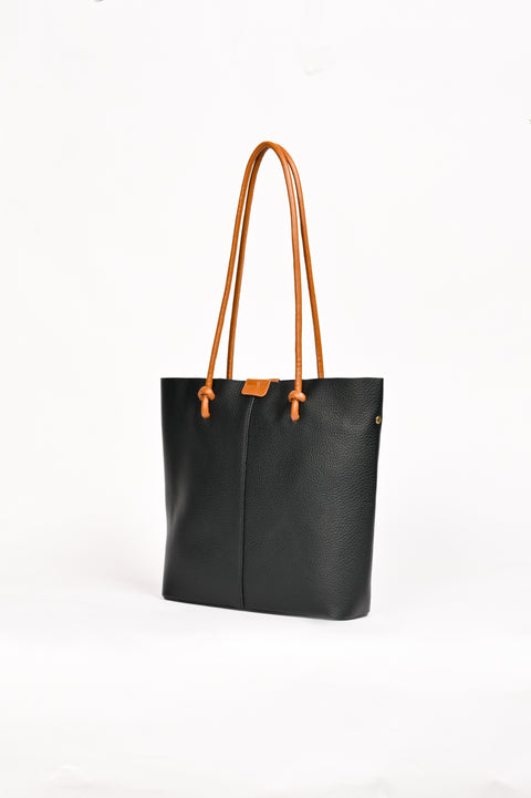 CONTRAST TOTE BAG
