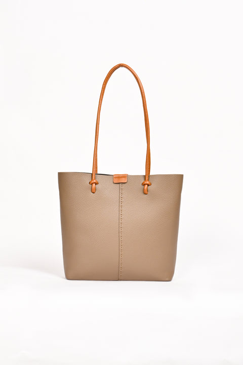 CONTRAST TOTE BAG