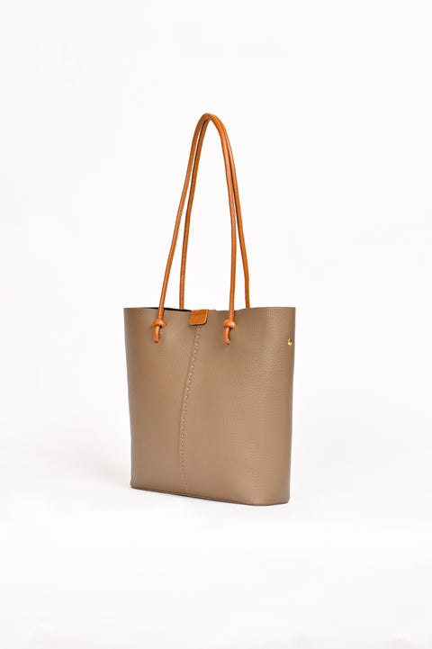 CONTRAST TOTE BAG