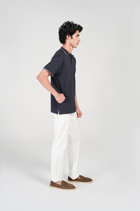 TEXTURED POLO
