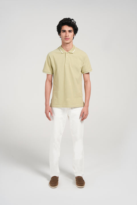 TEXTURED POLO