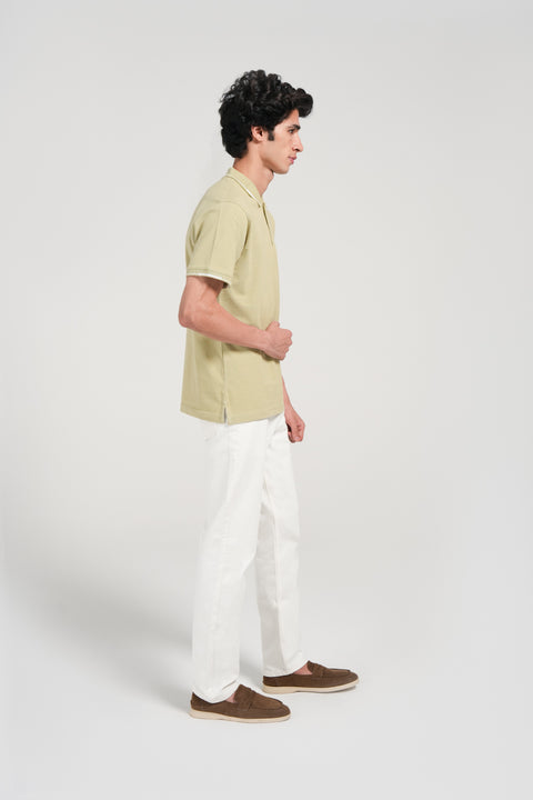 TEXTURED POLO