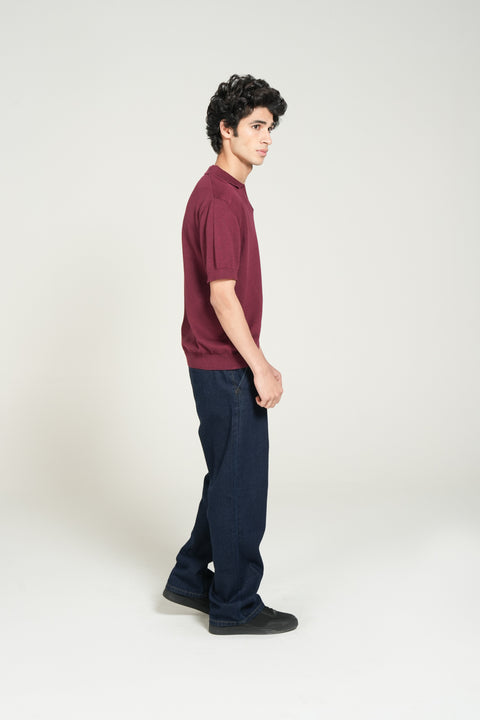 JOHNNY COLLAR KNITTED POLO