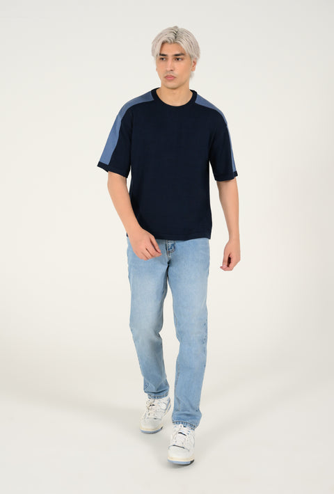 BOXY FIT KNITTED TEE