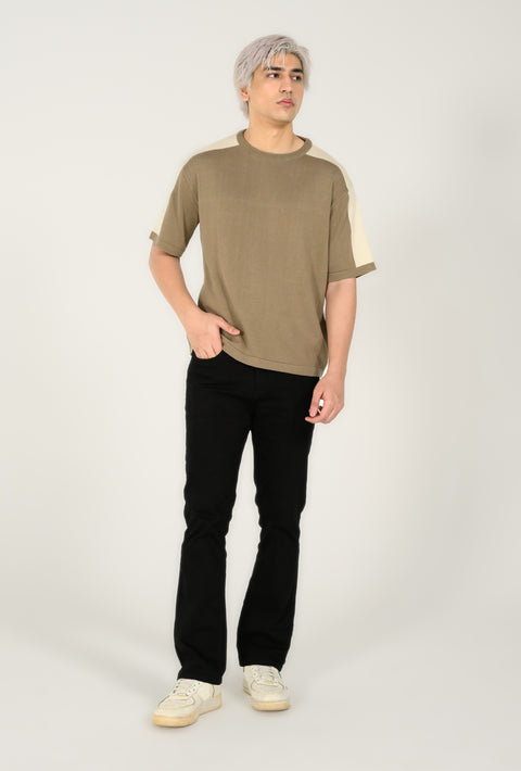 BOXY FIT KNITTED TEE
