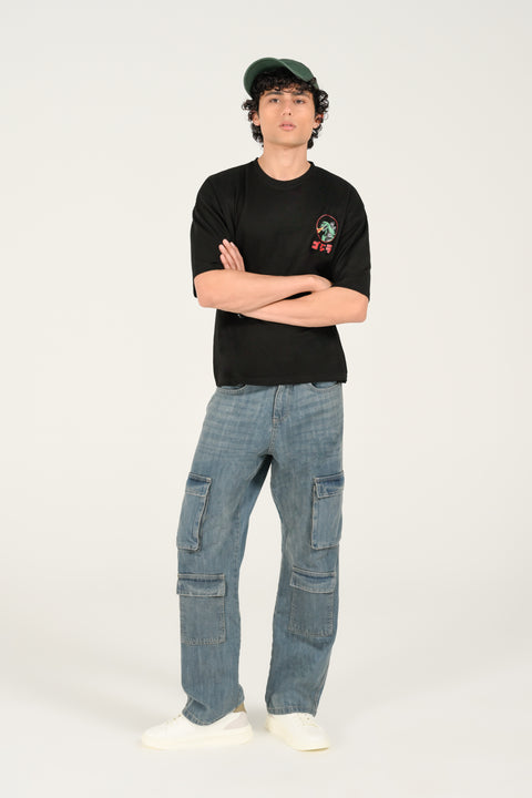 BOXY FIT CLOUD FEEL GRAPHIC TEE