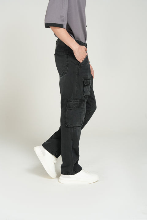 ORIGINAL STRAIGHT FIT CARGO DENIM