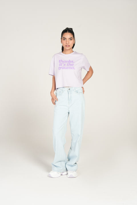 GRAPHIC CROPPED TEE