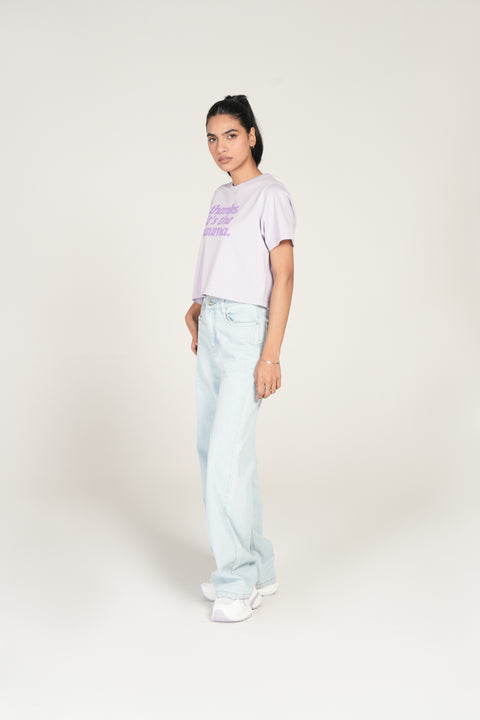 GRAPHIC CROPPED TEE