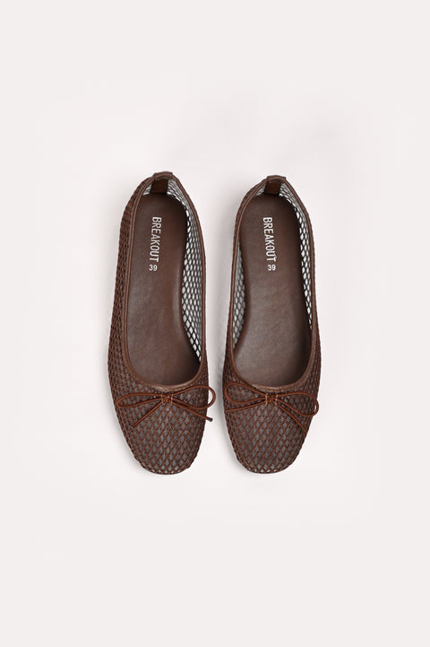 MESH BALLET PUMPS