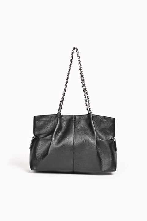 TEXTURED TOTE BAG