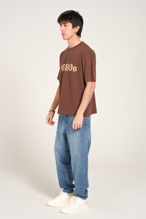 RELAXED FIT STRETCH GRAPHIC TEE