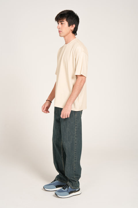 BAGGY FIT TEXTURED TEE