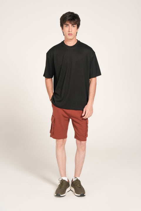 BAGGY FIT TEXTURED TEE