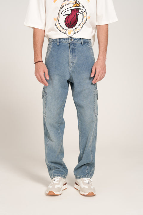 ORIGINAL STRAIGHT FIT CARGO DENIM