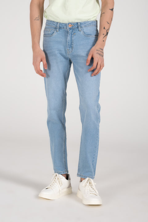 CROPPED FIT DENIM