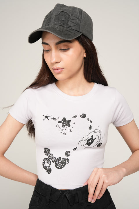 PRINTED BABY TEE