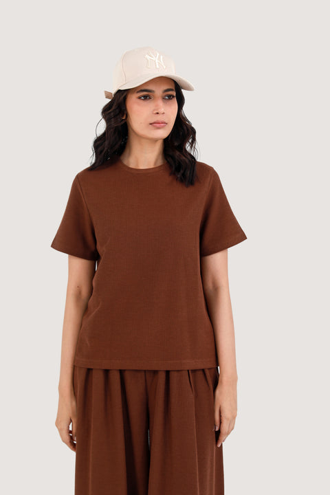 TEXTURED REGULAR TEE