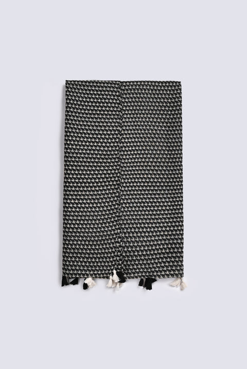 HOUNDSTOOTH PRINTED SCARF
