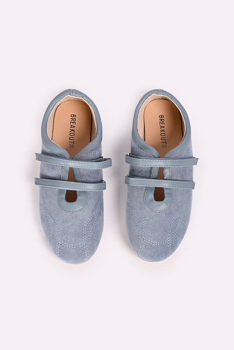 SUEDE BALLET FLATS