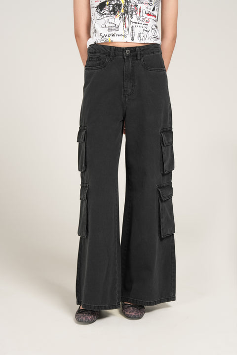 WIDE LEG CARPENTER DENIM