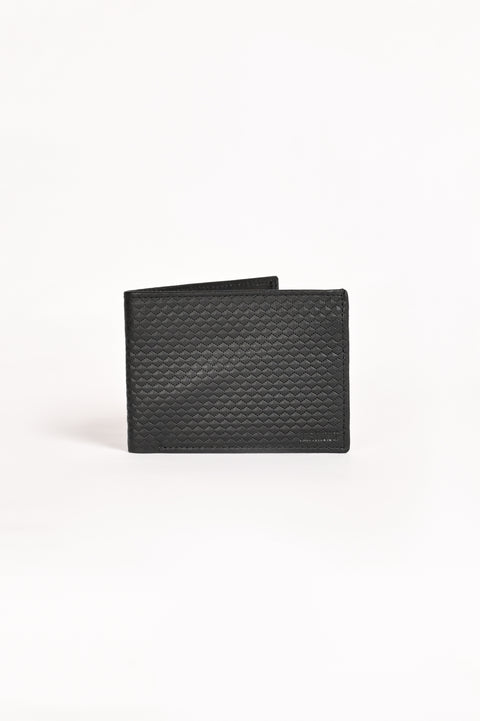 TEXTURED LEATHER WALLET