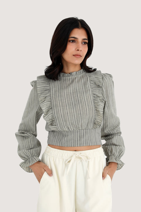TOP WITH HEM DETAIL