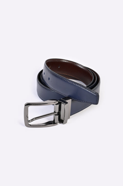 REVERSIBLE LEATHER BELT