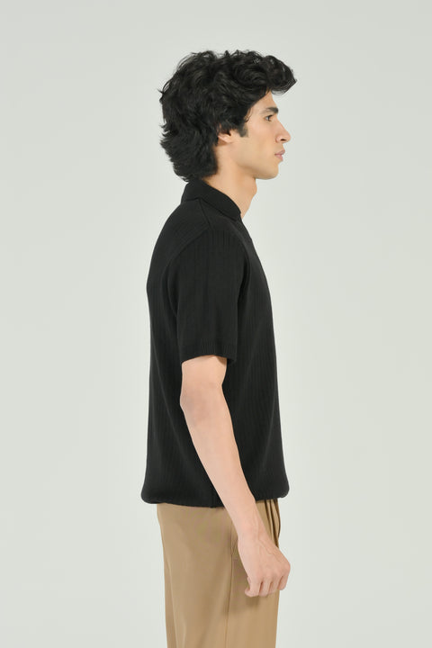 JOHNNY COLLAR KNITTED POLO