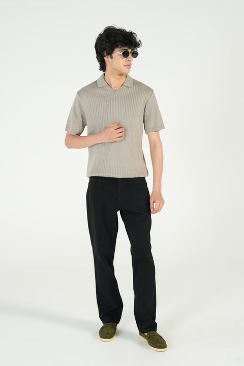 JOHNNY COLLAR KNITTED POLO