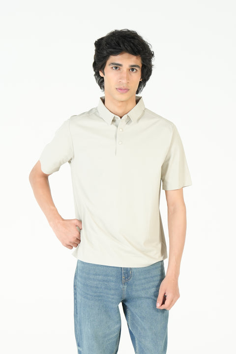 TEXTURED SUPER SOFT BONDED POLO