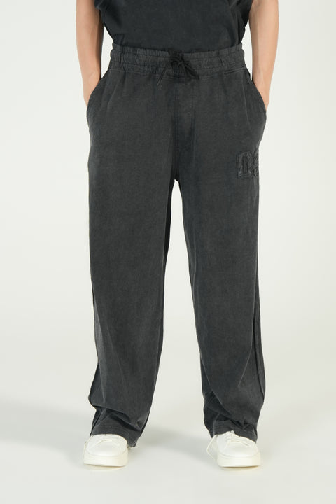 BAGGY FIT WASHED TROUSER