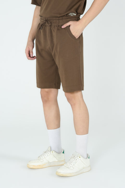 BAGGY FIT KNIT SHORTS