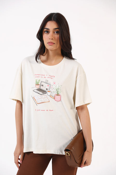 GRAPHIC OVERSIZED TEE