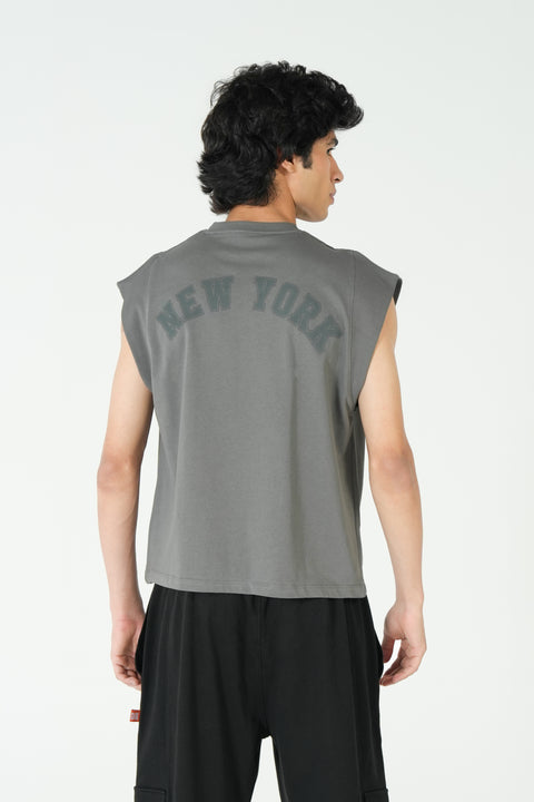 CAP SLEEVE GRAPHIC TEE