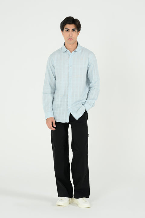 BUTTON DOWN DOBBY SHIRT