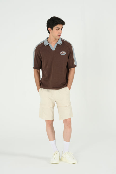 JOHNNY COLLAR KNITTED POLO