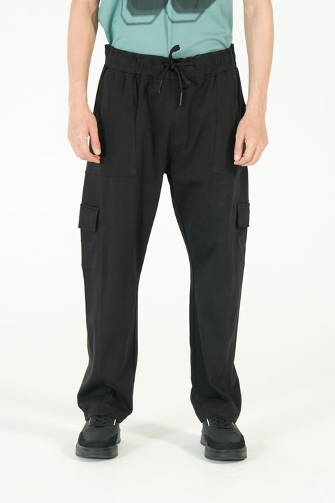BAGGY FIT DOUBLE SIDE DRAWCORD TROUSER