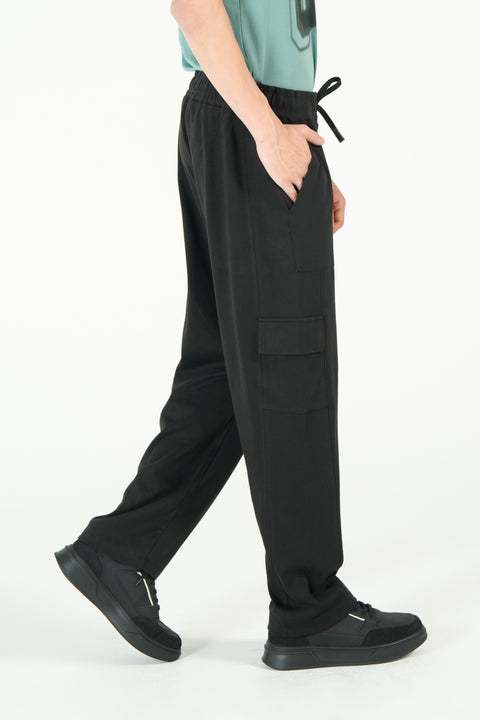 BAGGY FIT DOUBLE SIDE DRAWCORD TROUSER