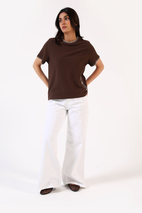 TEXTURED GRAPHIC TEE
