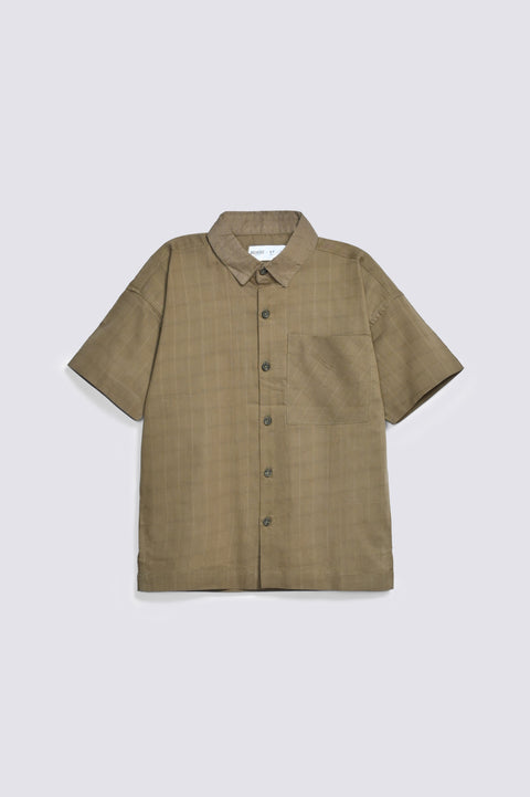 BOYS SELF CHECKERED SHIRT