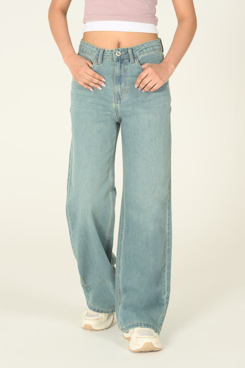 WIDE LEG DENIM
