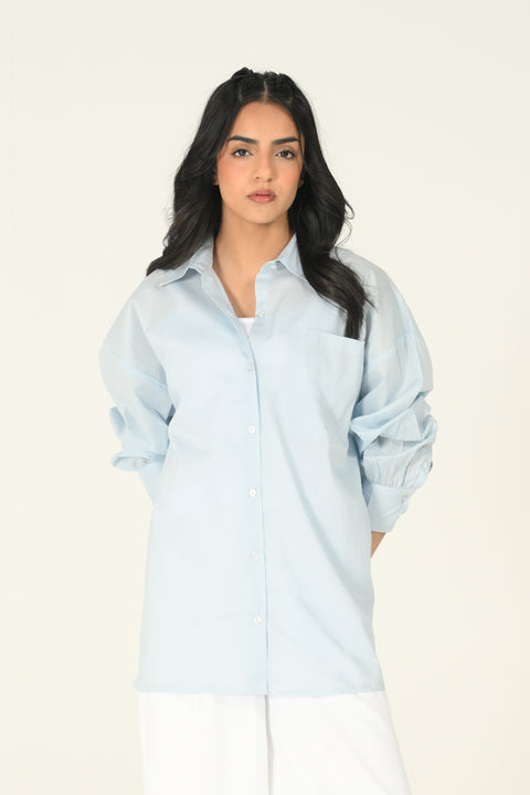 OVERSIZED BUTTON DOWN SHIRT