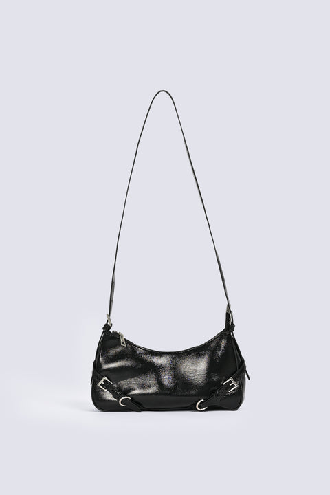 PATENT SHOULDER BAG