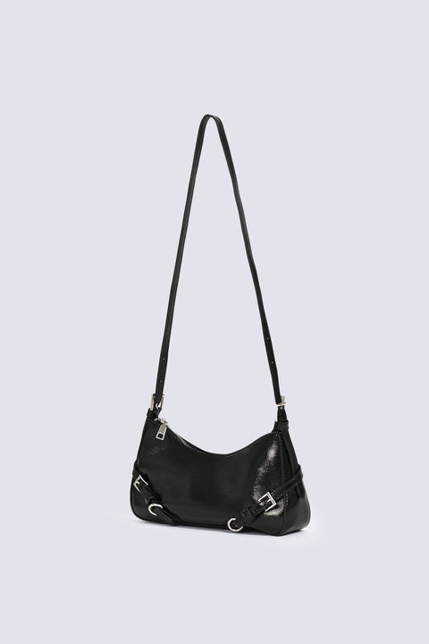 PATENT SHOULDER BAG